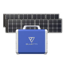 Load image into Gallery viewer, Bluetti EB150 1500Wh/1000W Portable Solar Generator + 2 * 120W Solar Panel