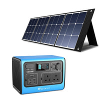 Load image into Gallery viewer, BLUETTI EB55 Portable Solar Generator + 1*120W/220W Solar Panel