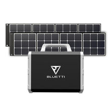 Load image into Gallery viewer, Bluetti EB150 1500Wh/1000W Portable Solar Generator + 2 * 120W Solar Panel
